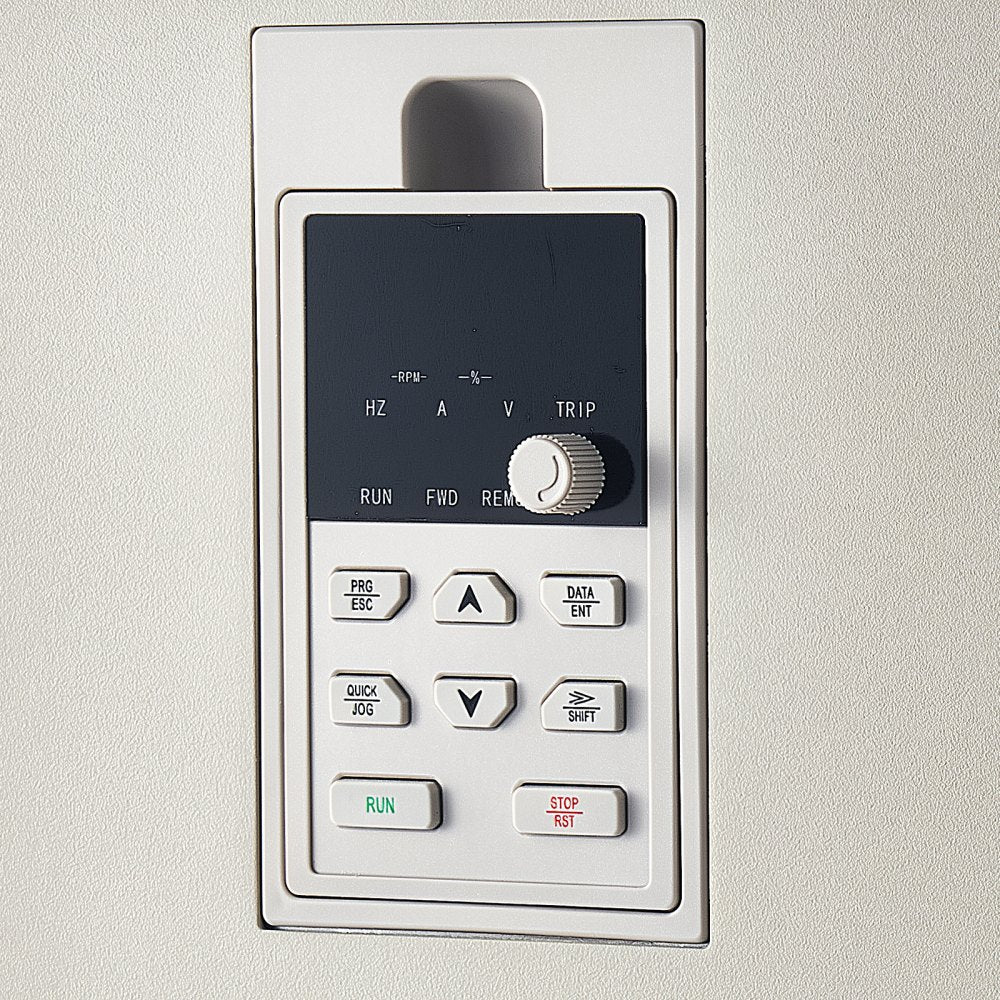 VEVOR 20HP 15KW 68.5A VFD, Single/3-Phase 220V Input to 3-Phase 220V Output, 0–2000Hz Variable Frequency Drive, Built-in PID for Constant Pressure Water Supply, Precision Motor Speed Control