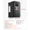 VEVOR 20HP 15KW 35A Variable Frequency Drive, 3-Phase AC480V Input/Output, 3 Phase to 3 Phase, 0–500Hz Output VFD, V/F SVC Control Modes for Precision Motor Speed Control