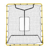 VEVOR Baseball Softball Rebounder Net 4 x 4.5 ft Pitch Back Trainer Target, 4 Adjustable Angles with Strike Zone, Steel Frame, Bounce Back Net for Pitching & Fielding Training, Return Practice