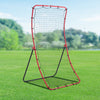 VEVOR Baseball Softball Rebounder Net 4 x 5.5 ft Pitch Back Trainer, 5 Adjustable Angles, Heavy-duty Steel Frame, All Angle Bounce Back Net for Pitching & Fielding Training Aid, Return Practice
