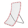 VEVOR Baseball Softball Rebounder Net 4 x 5.5 ft Pitch Back Trainer, 5 Adjustable Angles, Heavy-duty Steel Frame, All Angle Bounce Back Net for Pitching & Fielding Training Aid, Return Practice