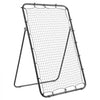 VEVOR Baseball Softball Rebounder Net 4 x 6 ft Pitch Back Trainer Target, 5 Adjustable Angles with Strike Zone, Steel Frame, Bounce Back Net for Pitching & Fielding Training, Return Practice