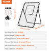 VEVOR Baseball And Softball Rebounder Net, 4 x 6 Feet PitchBack Baseball Nest for Pitching and Fielding Training, Pitch Return Trainer Rebound Net with Pitching Target, 4 Adjustable Angles