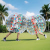 VEVOR Inflatable Bumper Balls 1-Pack, 5FT/1.5M Body Sumo Zorb Ball, 0.8mm Thick PVC Human Hamster Bubble Knocker for Outdoor Sports Team Gaming Play, Bopper Toy for Garden Yard Park, Multicolor