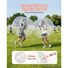 VEVOR 2-Pack Inflatable Bumper Balls 5FT Human Bubble for Adult Transparent, for Backyard, Camping, Picnic, Park, Lawn, and Outdoor Team Gameplay, Thickened PVC Material, Sumo Hamster Ball with Handle