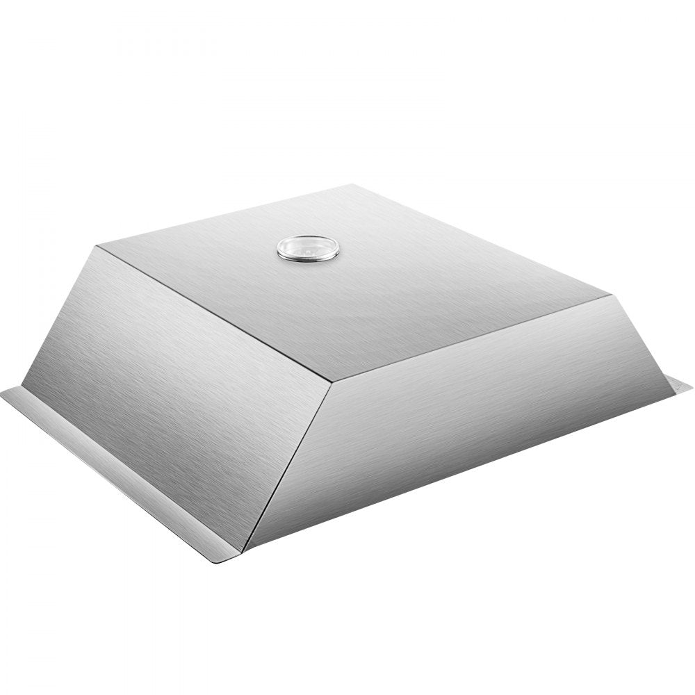 VEVOR Pizza Oven Kit, Stainless Steel Grill Pizza Oven, Pizza Maker Kit for Most 22" Charcoal Grilll, Grill Pizza Oven Kit Including Pizza Chamber, 13" Round Pizza Stone, 10 x 11.8 inch Pizza Peel