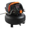VEVOR 6 Gallon Air Compressor, 1.7HP 2.3CFM@90PSI Portable Pancake Air Compressor & 150PSI Max Pressure, 12-Piece Accessory Kit with 25FT Air Hose for Tire Inflation, Spray Painting, Woodwork Nailing