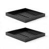 VEVOR Pull Out Cabinet Organizer, 4 Pack Expandable Width (12.2"-18.9"), 20.47" Deep Pull Out Drawers for Cabinets, Sliding Drawer for Kitchen Pantry Cabinet Organizer with Nano Adhesive Strips, Black