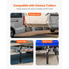 VEVOR Trailer Jack, 5000 lbs Dynamic Load Capacity, Heavy Duty Swivel Bolt-on Trailer Jack, 14.3" Lift Trailer Jack Stand with Handle for RV Trailer, Horse Trailer, Utility Trailer, and Yacht Trailer