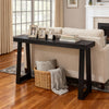 VEVOR 46 in Console Table, Modern Desk Behind the Couch, Wooden Rectangle Entrance Desk, Narrow Long Sofa Table Accent Stand for Hallway, Bedroom, Living Room, Foyer, Easy Assembly, Black