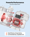 VEVOR Variable Speed Pool Pump - permanent magnet motor internal performance view