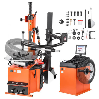 Vevor Tire Changer Machine and Tire Balancer Set with Independent Assist Arm 12