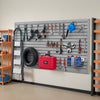 VEVOR Slat Wall Paneling, 8 x 4 ft, PVC Garage Slatwall with Modular Design, Grey Slat Wall Easy-to-Install Adjustable Slatwall Panel with Coupling Structure & DIY Cutting, Fits for Storage & Display