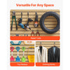 VEVOR Slat Wall Paneling, 4 x 4ft, MDF Garage Slatwall with Modular Design, Natural Slat Wall Easy-to-Install Adjustable Slatwall Panel with Coupling Structure & DIY Cutting, Fit for Storage & Display