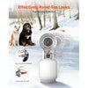 VEVOR Propane Tank Top Heater with Portable Trolley, 15000 BTU Rapid Heating 180-Degree Infrared Radiant Tank Top Gas Heater for 20-40lb Propane Tanks, for Ice Fishing/ Hunting/Outdoor Single Burner
