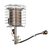 VEVOR Propane Tank Top Heater, 42000 BTU Rapid Heating 360-Degree Infrared Radiant Tank Top Gas Heater, Stepless Temperature Adjustment for Ice Fishing/ Hunting/Outdoor Work, Single Burner