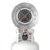 VEVOR Propane Tank Top Heater, 15000 BTU Rapid Heating 180-Degree Infrared Radiant Tank Top Gas Heater, Stepless Temperature Adjustment for Ice Fishing/ Hunting/Outdoor Work, Single Burner Round