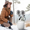 VEVOR Propane Tank Top Heater, 30000 BTU Rapid Heating 180-Degree Infrared Radiant Tank Top Gas Heater, 3 Heat Settings for Ice Fishing/ Hunting/Outdoor Work, Single Burner Square