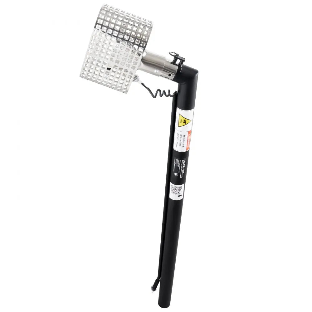 VEVOR 3FT Extension Pole for Heat Gun, Only Compatible with DR.Shrink Propane Heat Guns, Extended Reach Rod for Fast Heat-Shrink Wrapping, Combustor Head Included