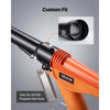VEVOR 3FT Extension Pole for Heat Gun, Only Compatible with VEVOR Propane Heat Guns, Extended Reach Rod for Fast Heat-Shrink Wrapping, Combustor Head Included