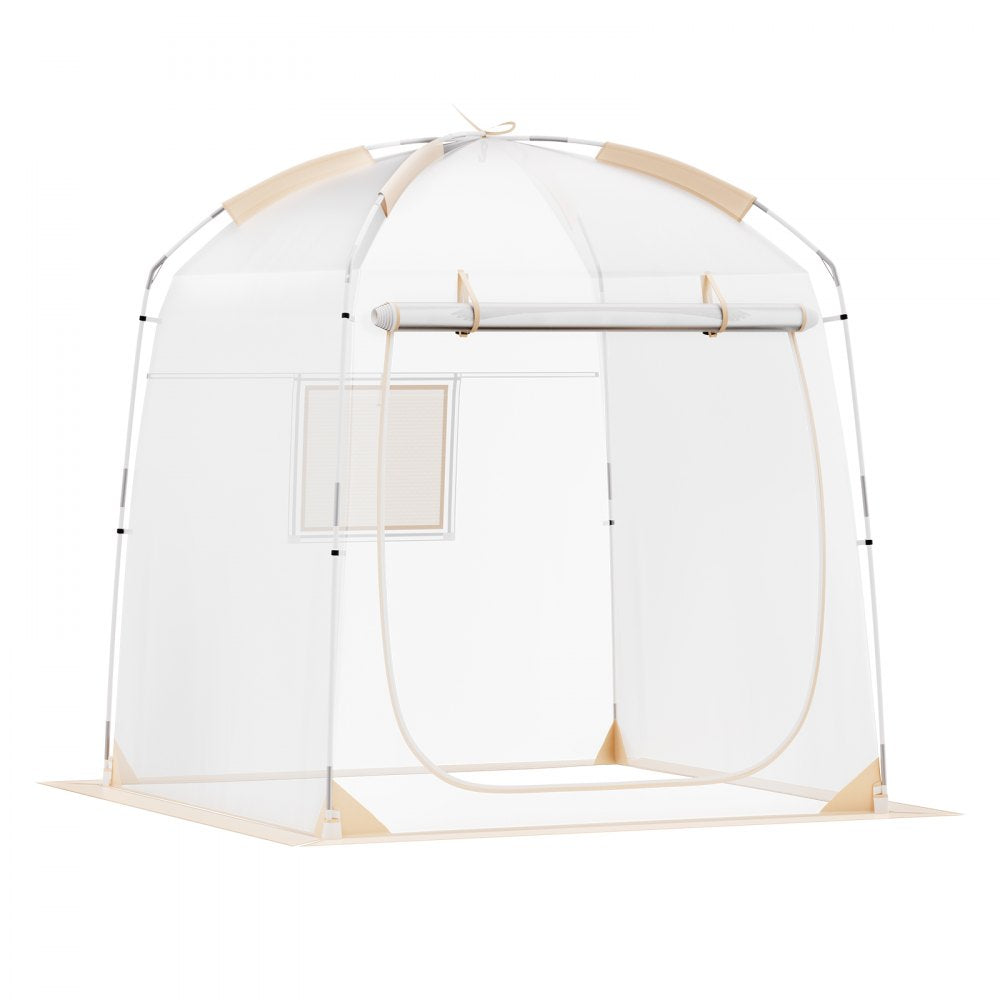 VEVOR Sports Tent, 2-4 People, Instant Tent Shelter Weatherproof Pod, Outdoor Bubble Clear View Tent, Climate Canopy Shelter for Soccer, Football, Softball & Other Sporting Events, Parades, Fishing