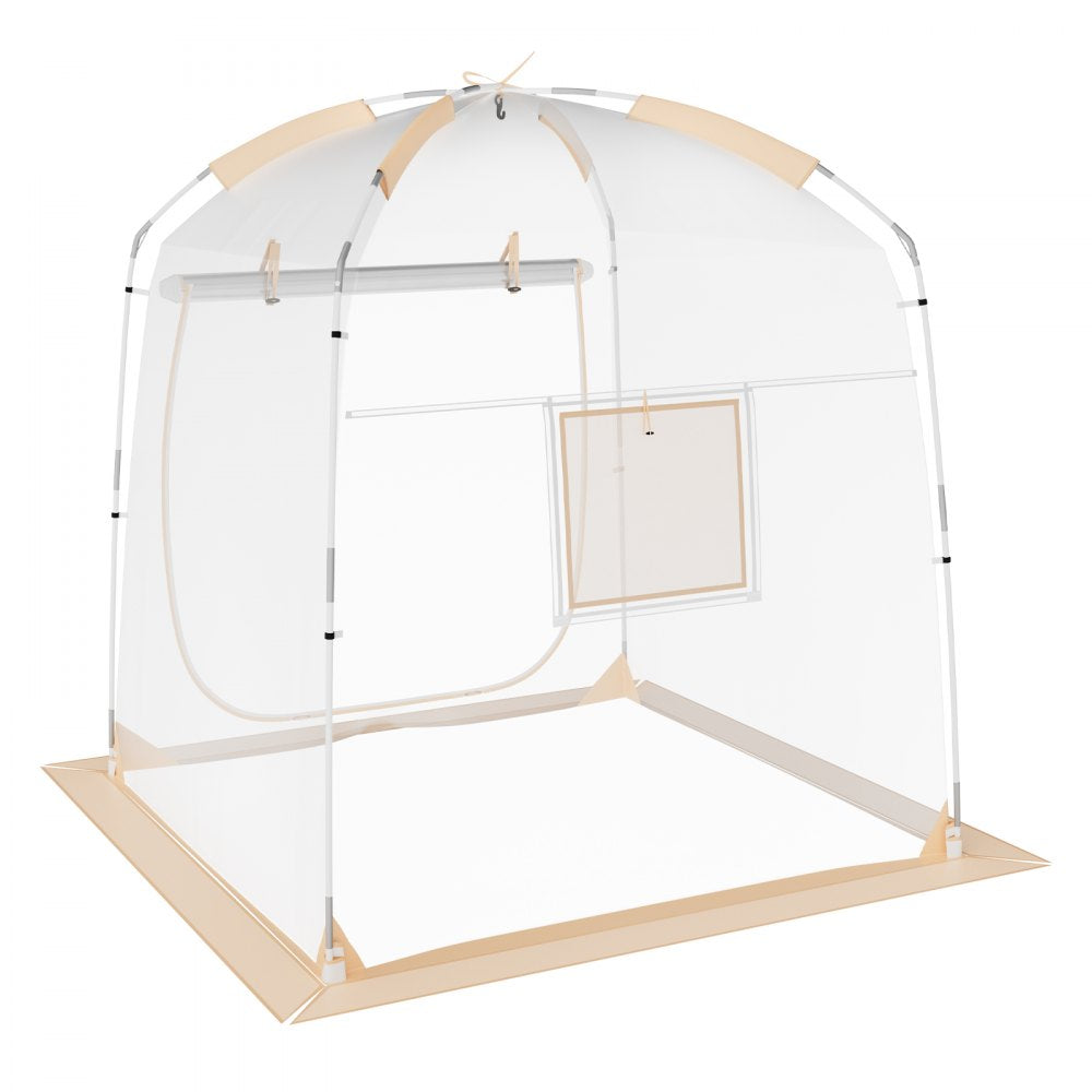 VEVOR Sports Tent, 2-4 People, Instant Tent Shelter Weatherproof Pod, Outdoor Bubble Clear View Tent, Climate Canopy Shelter for Soccer, Football, Softball & Other Sporting Events, Parades, Fishing