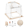VEVOR Sports Tent, 2-4 People, Instant Tent Shelter Weatherproof Pod, Outdoor Bubble Clear View Tent, Climate Canopy Shelter for Soccer, Football, Softball & Other Sporting Events, Parades, Fishing