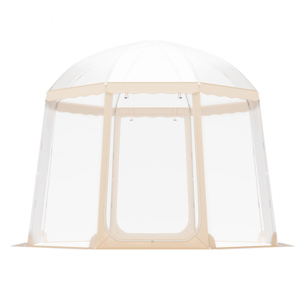 VEVOR Sports Tent, 4-8 People, Instant Pop-Up Tent Shelter Weatherproof Pod, Outdoor Bubble Clear View Tent, Climate Canopy Shelter for Soccer, Football, Softball & Other Sporting Events and Parades