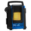 VEVOR Portable Propane Heater, 9000BTU Forced Radiant Space Heater with Stepless Temp Settings & Tip-over Protection, Portable Garage/Shop for Sports, Boating, RVs, Outdoor