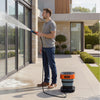 VEVOR Portable Cordless Pressure Washer with 2.64 Gal Tank, Foldable Power Washer 109 Max PSI, 3 Nozzles, Magnetic Sponge Brush & Soft Bristle Brush,78.7 in Hose, for Bike Cleaning, Patio, Camping