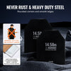 VEVOR Weight Vest Plates, 14.5 LB Pairs, Premium Steel Weighted plates, Contoured Ergonomic Fit – WODs, Additional Weight for Weight Vests, for Strength Training, Running, Fitness, Heavy Workouts