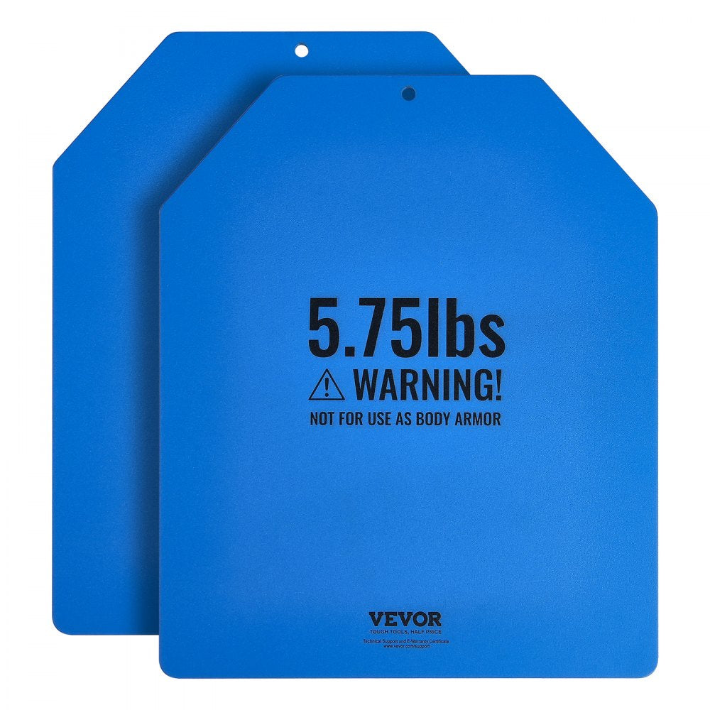 VEVOR Weight Vest Plates, 5.75 LB Pairs, Premium Steel Weighted plates, Contoured Ergonomic Fit – WODs, Additional Weight for Weight Vests, for Strength Training, Running, Fitness, Heavy Workouts