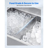 VEVOR Ice Bin Partition, 15.2 x 5.55 Inch, Stainless Steel Divider for 19 Inch Bar Ice Bins, Stable Bottom Support & Easy to Clean, Food Grade 304 Stainless Steel for Kitchen, Bar, Restaurant, Pub