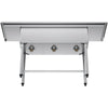 VEVOR 3 Compartment Sink, 18-Gauge 304 Stainless Steel, 14" x 16" x 11" Bowl Size, 3 Bay Commercial Kitchen Prep & Utility Sink with 2 Drainboards and Backsplash for Restaurant, Food Truck & Home Use