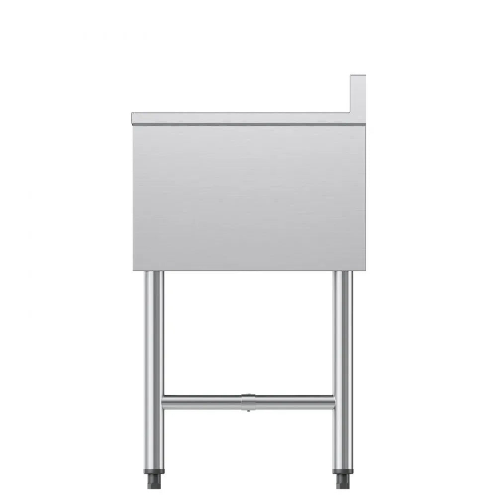 VEVOR 3 Compartment Sink, 18-Gauge 304 Stainless Steel, 10" x 14" x 10" Bowl Size, 3 Bay Commercial Under Bar Sink with Backsplash and Efficient Drainage for Kitchen, Restaurant, Food Truck & Home Use