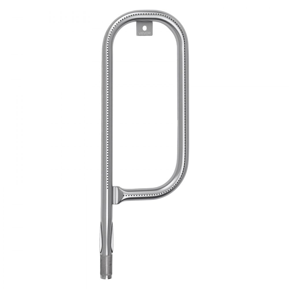 VEVOR Grill Burner Tube for Weber Q100, Q120, Q1000, Q1200, Baby Q Gas Grills, 17 inch 304 Stainless Steel Tube Burner for Weber 516001, 516002, 50060001, Replacement Part 69957, 60040, 41657, 45657