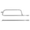 VEVOR Grill Burner Tube for Weber Q3200, Q300 (2013 & earlier), Q320, Q3000 (2014 & newer), 23.75 inch 304 Stainless Steel Tube Burner for Weber 404341, 57060001, 586002, Replacement Part 60036, 80385