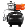 VEVOR 1.6 HP Shallow Well Pump with Pressure Tank, 1320 GPH, Automatic Irrigation Water Booster Pump with 5-Gal Pressure Tank 30/50 PSI Pressure Switch, Stainless Steel Pump Head for Home Garden Lawn