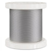 VEVOR Wire Rope Kit, 1/16" 330 ft 304 Stainless Steel Cable with 80 Sleeves and 20 Thimbles, 450 lbs Breaking Strength, 7x7 Strands Marine Aircraft Grade for Handrail Stair Decking Fence Outdoors