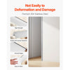 VEVOR Stainless Steel Wall Corner Protector, 1.5 x 1.5 x 48 inch, 10 Pack Metal Corner Guards, 304 Stainless Steel Edge Trim 90-Degree Angle for Home,Office,Commercial Wall Protection, with 3m Tape