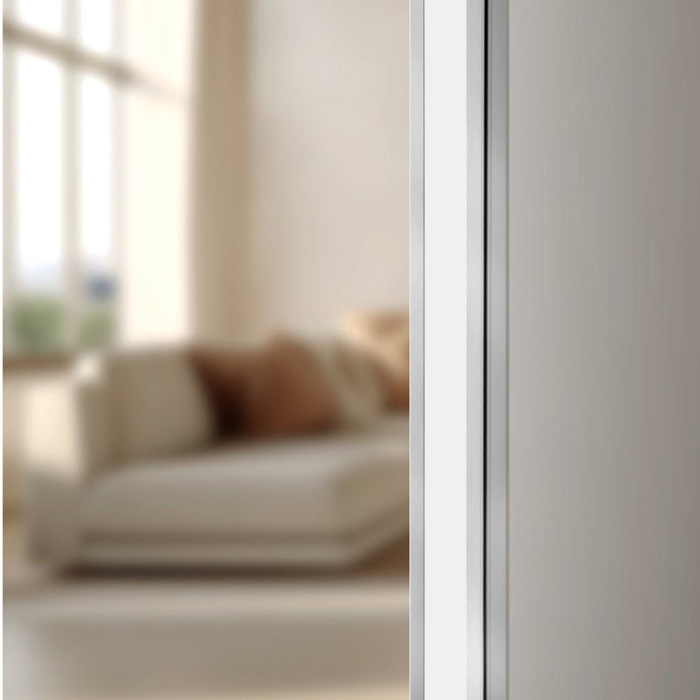 VEVOR Stainless Steel Wall Corner Protector, 1 x 1 x 48 inch, 10 Pack Metal Corner Guards, 304 Stainless Steel Edge Trim 90-Degree Angle for Home,Office,Commercial Wall Protection, with 3m Tape