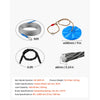 VEVOR Zipline Kit, 60 ft, 6 mm Steel Cable, Backyard Zipline, Up to 330 lb, for Outdoor, Durable Zipline for Kids with 6.9 ft Spring Brake, Removable Trolley & Swing Seat, Ages 6-16, Not for Adults