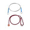 VEVOR Zipline Kit, 80 ft, 6 mm Steel Cable, Backyard Zipline, Up to 330 lb, for Outdoor, Durable Zipline for Kids with 6.9 ft Spring Brake, Removable Trolley & Swing Seat, Ages 6-16, Not for Adults