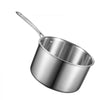 VEVOR 4 QT Saucepan, Stainless Steel Saucepan with Glass Lid, Multipurpose Nonstick Stainless Steel Small Cooking Sauce Pot with Ergonomic Handle, Friendly for Oven, Dishwasher, Induction Cooker