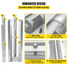 VEVOR BBQ Burners Replacement, Stainless Steel Burner Grill Part Kit, 3 Packs BBQ Burners Replacement, Grill Burner Replacement with Air Flap Barbecue Replacement Parts with Evenly Burning for Gas Gri