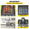 VEVOR BBQ Burners Replacement, Stainless Steel Burner Grill Part Kit, 3 Packs BBQ Burners Replacement, Grill Burner Replacement with Air Flap Barbecue Replacement Parts with Evenly Burning for Gas Gri