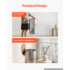 VEVOR Stainless Steel Dog Food Storage Container 30 lbs/9.25 Gal Capacity, for Living Room Kitchen, Airtight Lid & Dual Handles, 35L Large Metal for Dogs & Cats Food Rice Flour, Keep Fresh, Easy Clean