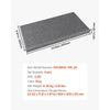 VEVOR 4 PCS Acoustic Panels, 2 inch Thick 23.6 x 11.8 inch Fiberglass Sound Absorbing Panels, Self-adhesive Soundproof Wall Boards, for Studios, Office, Home Theater,Meeting Room, Gray