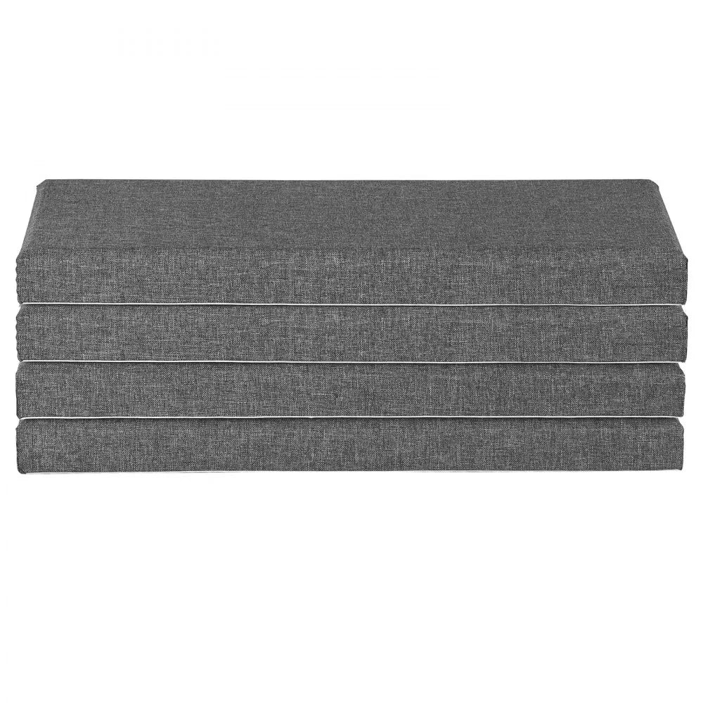 VEVOR 4 PCS Acoustic Panels, 2 inch Thick 23.6 x 11.8 inch Fiberglass Sound Absorbing Panels, Self-adhesive Soundproof Wall Boards, for Studios, Office, Home Theater,Meeting Room, Gray