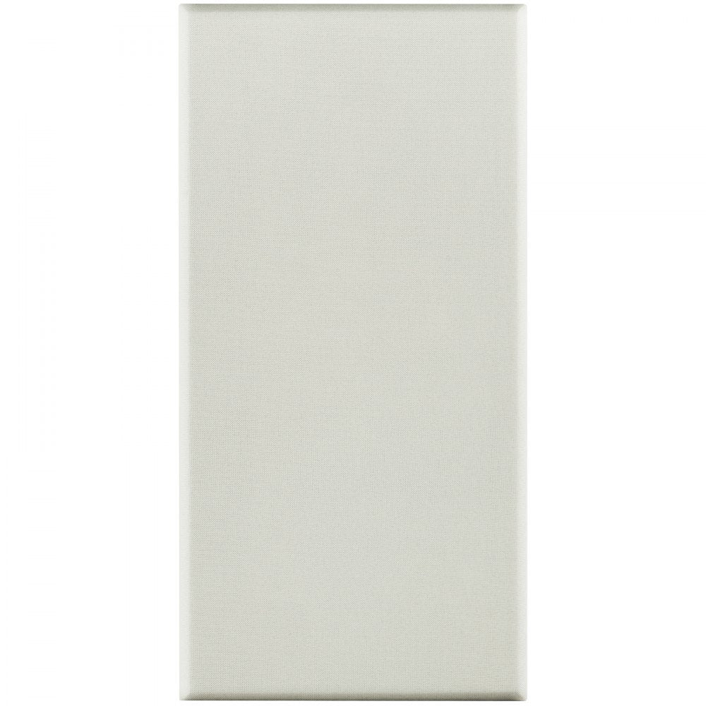 VEVOR 4 PCS Acoustic Panels, 2 inch Thick 23.6 x 11.8 inch Fiberglass Sound Absorbing Panels, Self-adhesive Soundproof Wall Boards, for Studios, Office, Home Theater,Meeting Room, Beige